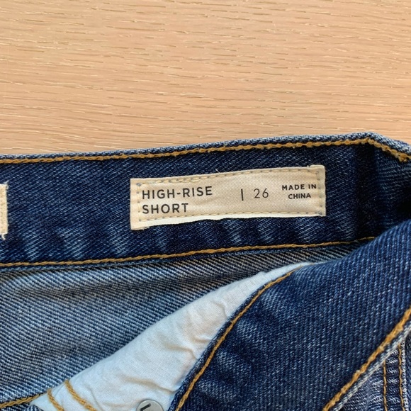 Bullhead high rise jean shorts - Picture 2 of 3